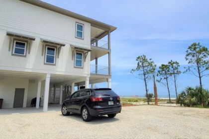 Front of newly constructed Port St Joe home.